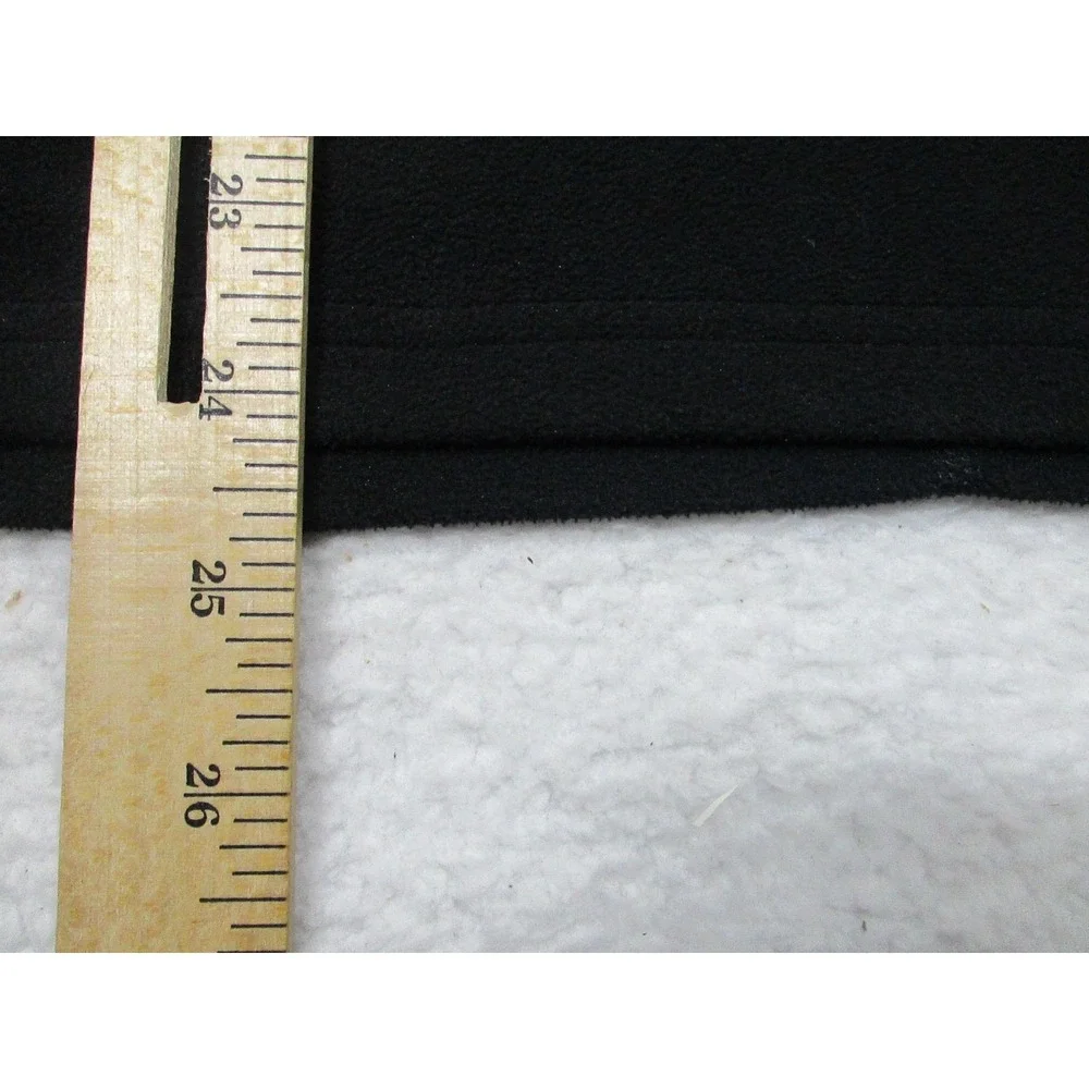 The North Face Sweater Womens Large Black TKA 100 Quarter Zip Fleece‎ Pullover - Picture 9 of 10